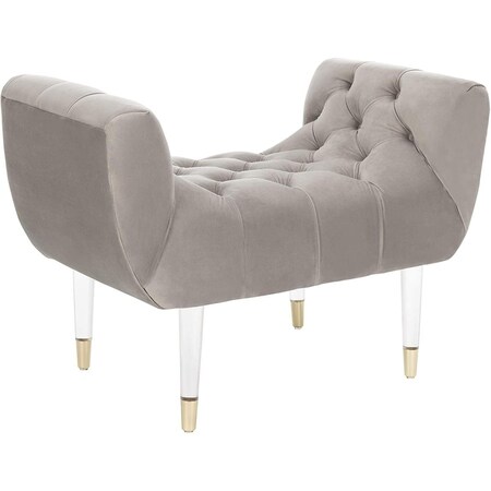Safavieh Eugenie Tufted Velvet Bench SFV4705A